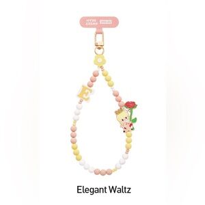 Hand in Hand Cell Phone Charm - Elegant Waltz